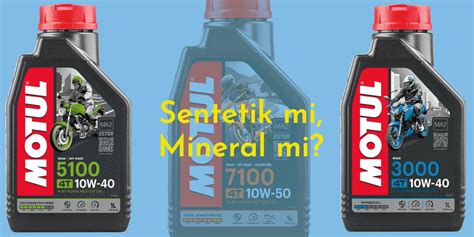 Motor Yağı: Sentetik Mi Mineral Mi?